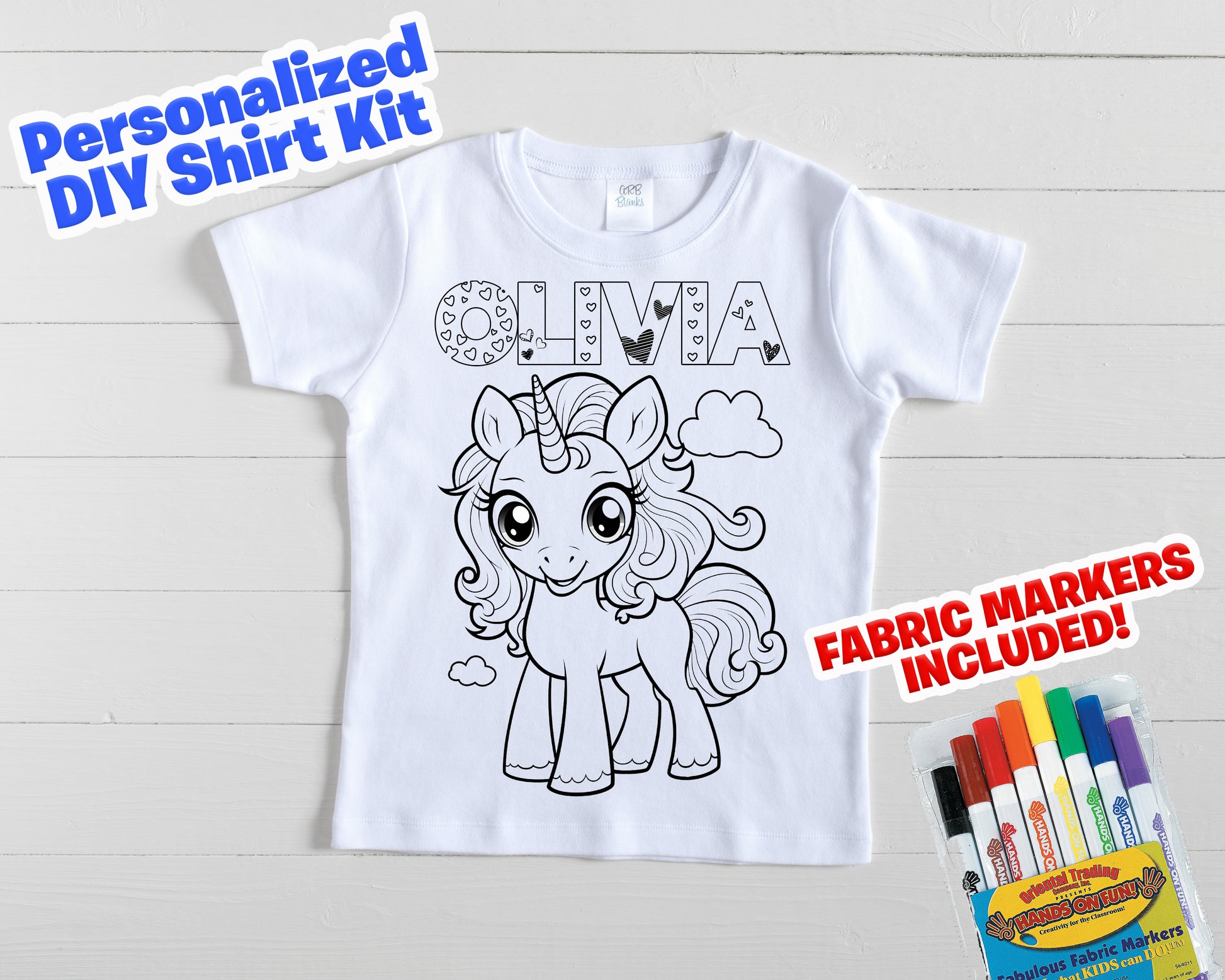 Create my own unicorn shirt
