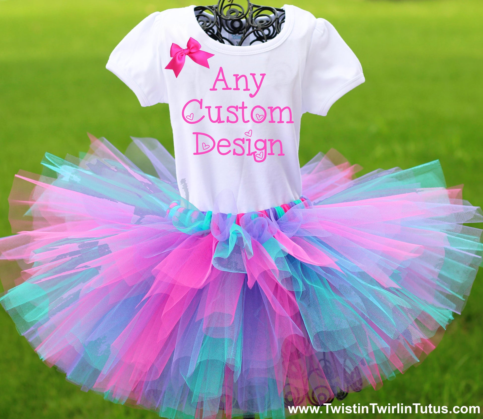 Trolls poppy birthday tutu outfit