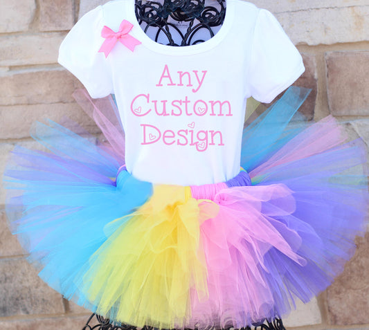Bluey birthday tutu outfit
