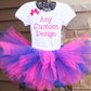 Stitch birthday tutu outfit