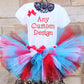 dr. seuss thing 1 thing 2 birthday tutu outfit