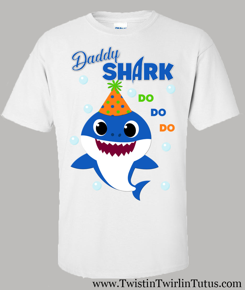 Daddy Shark birthday shirt