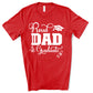 Custom graduation dad shirt