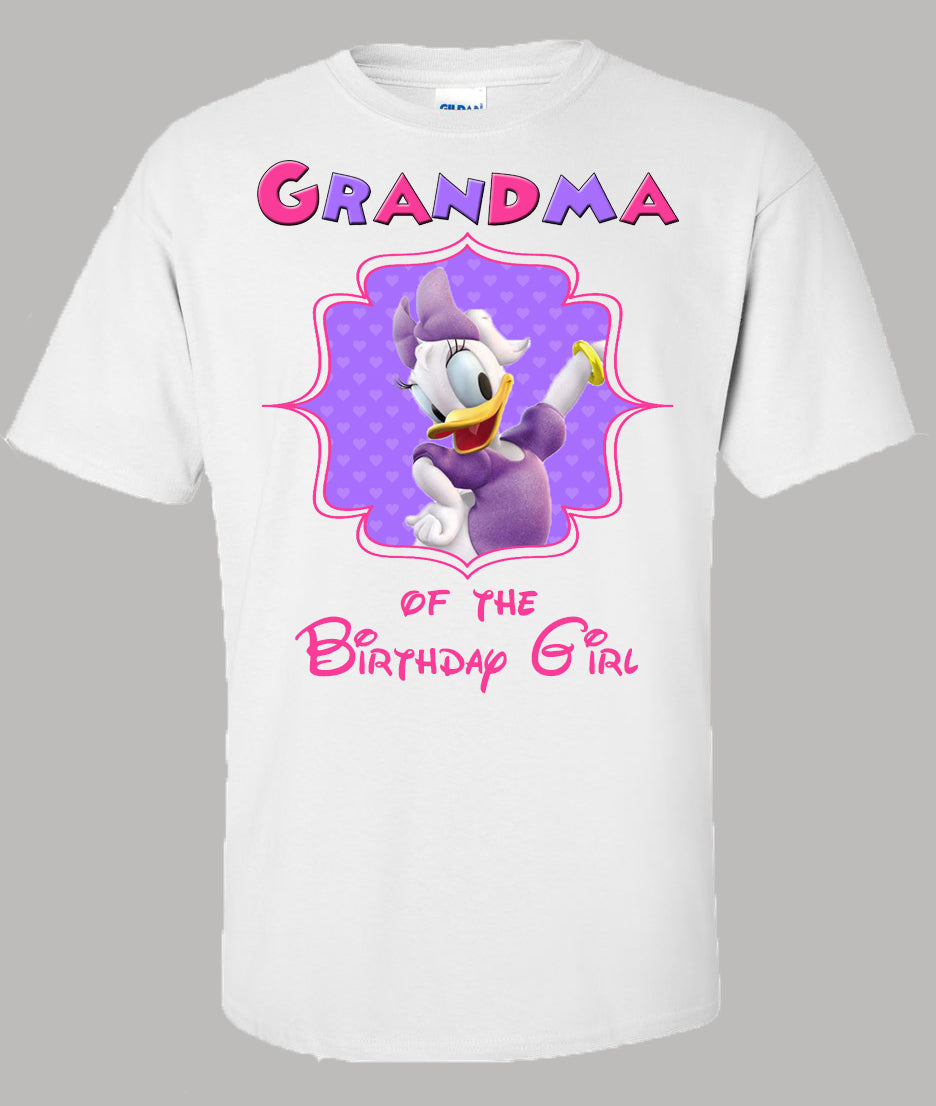 Mickey Mouse Clubhouse Birthday Shirt Daisy