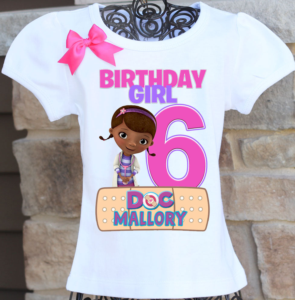 Doc McStuffins Birthday Shirt Family Set Set of 2 Doc McStuffins Birthday Shirt Family Set Set of 2