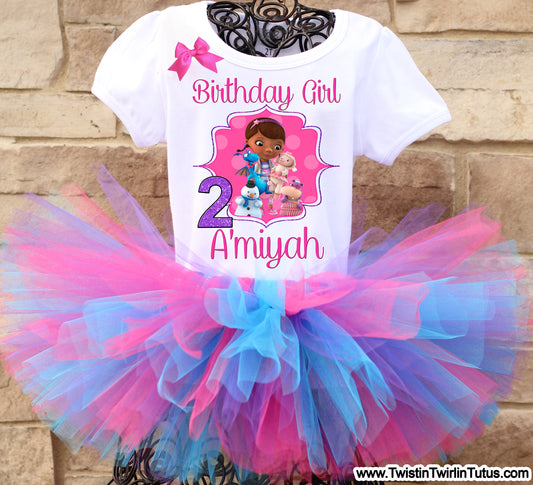 Doc McStuffins Birthday Tutu Outfit