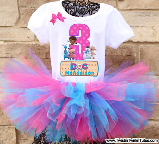 Doc McStuffins Birthday Tutu outfit