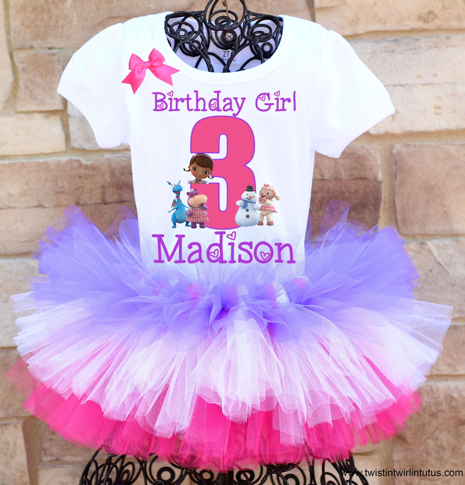 DocMcStuffins birthday tutu outfit
