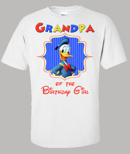 Donald Duck Grandpa Shirt