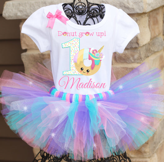 Donut Birthday Tutu Outfit