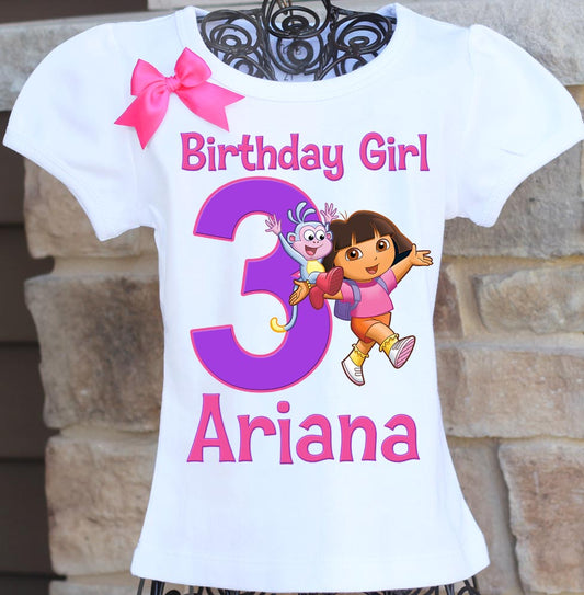 Dora Birthday Shirt