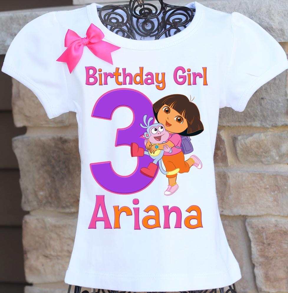 Dora Birthday Shirt