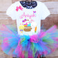 Personalized Easter tutu outfit