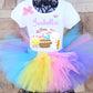 Personalized easter tutu outfit