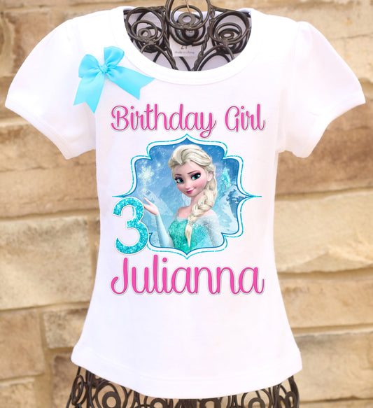 Elsa Birthday Shirt