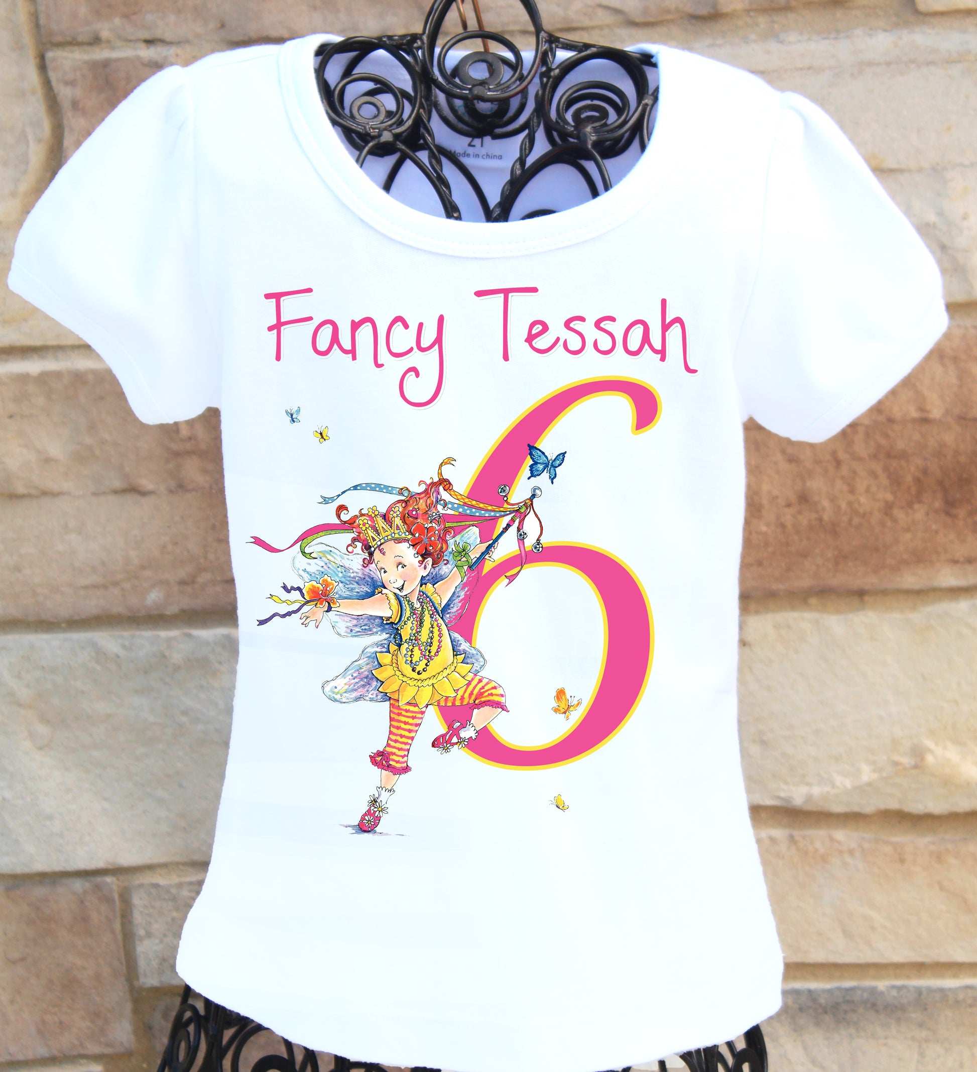 Fancy Nancy Birthday Shirt