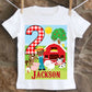 farm birthday shirt