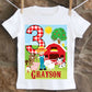 farm birthday shirt