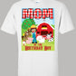 Farm Birthday mom shirt