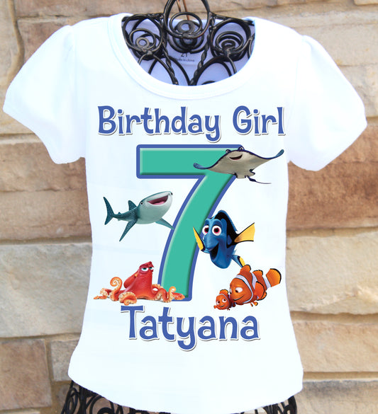 Finding Dory Birthday Shirt