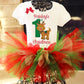 Rudolph First Christmas Tutu Outfit