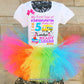 First Day of Kindergarten tutu outfit