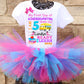 First day of Kindergarten tutu outfit 