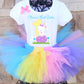 First easter tutu outfit