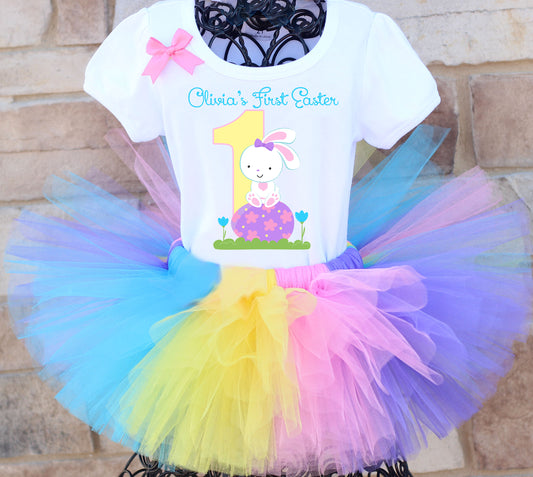 First easter tutu outfit