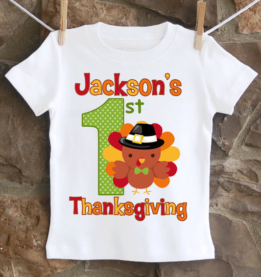 Boys First Thanksgiving shirt