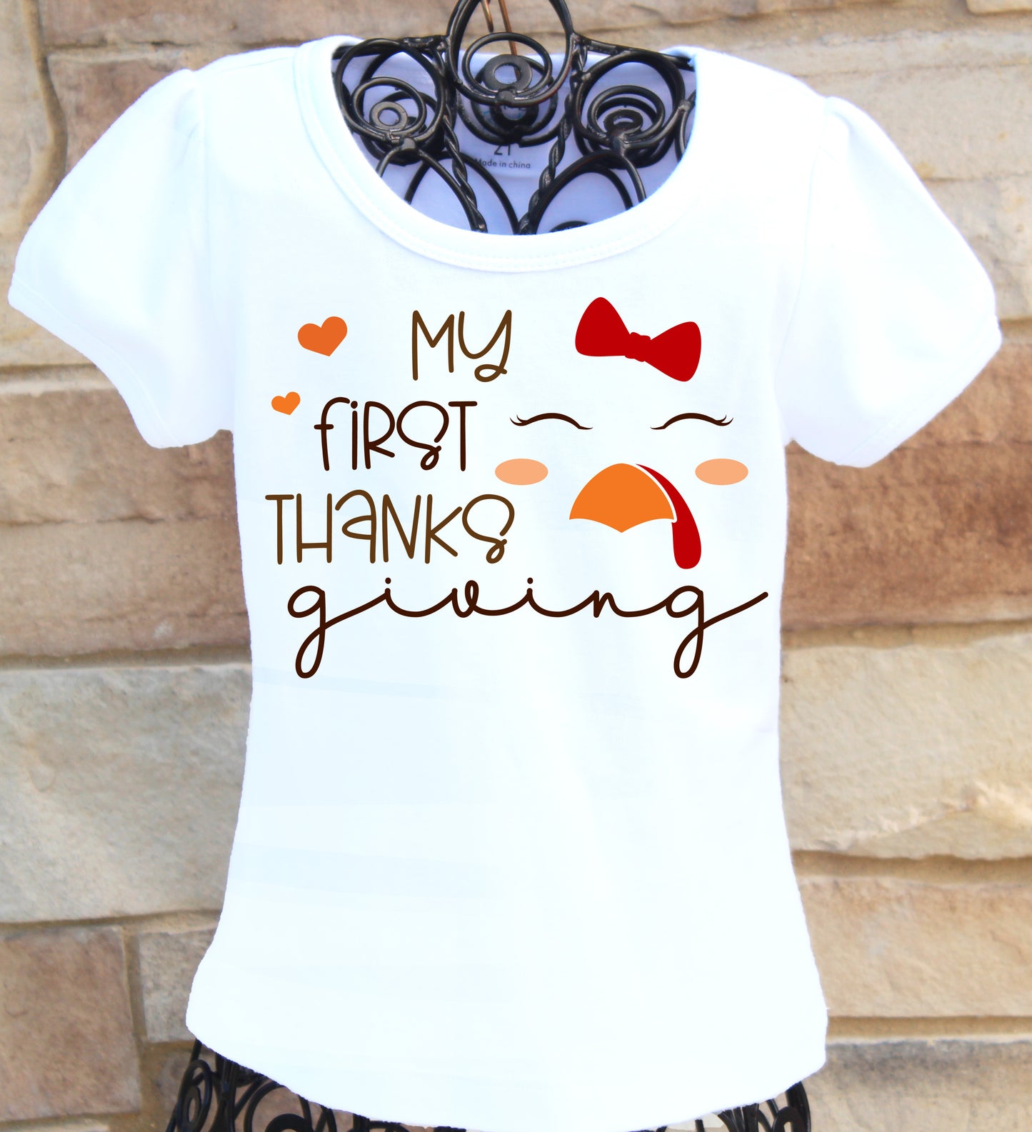 First thanksgiving tee
