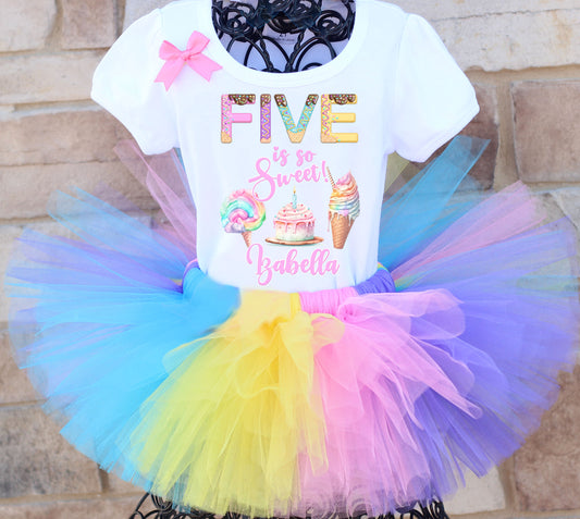 Five is So sweet birthday outfit