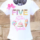 Five is So Sweet Birthday Shirt