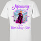 Frozen mommy birthday shirt