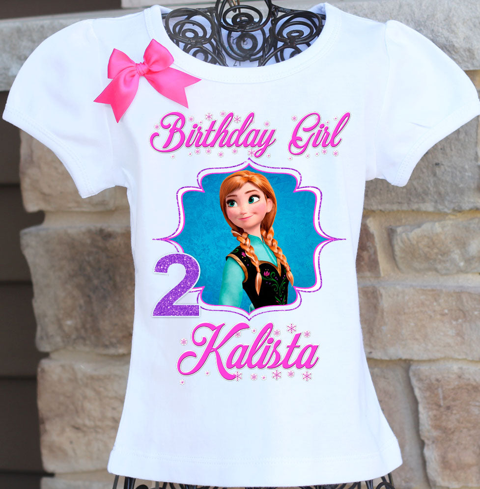 Frozen Anna Birthday shirt