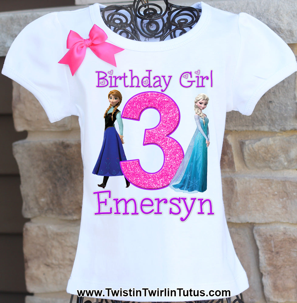 Frozen Birthday Shirt
