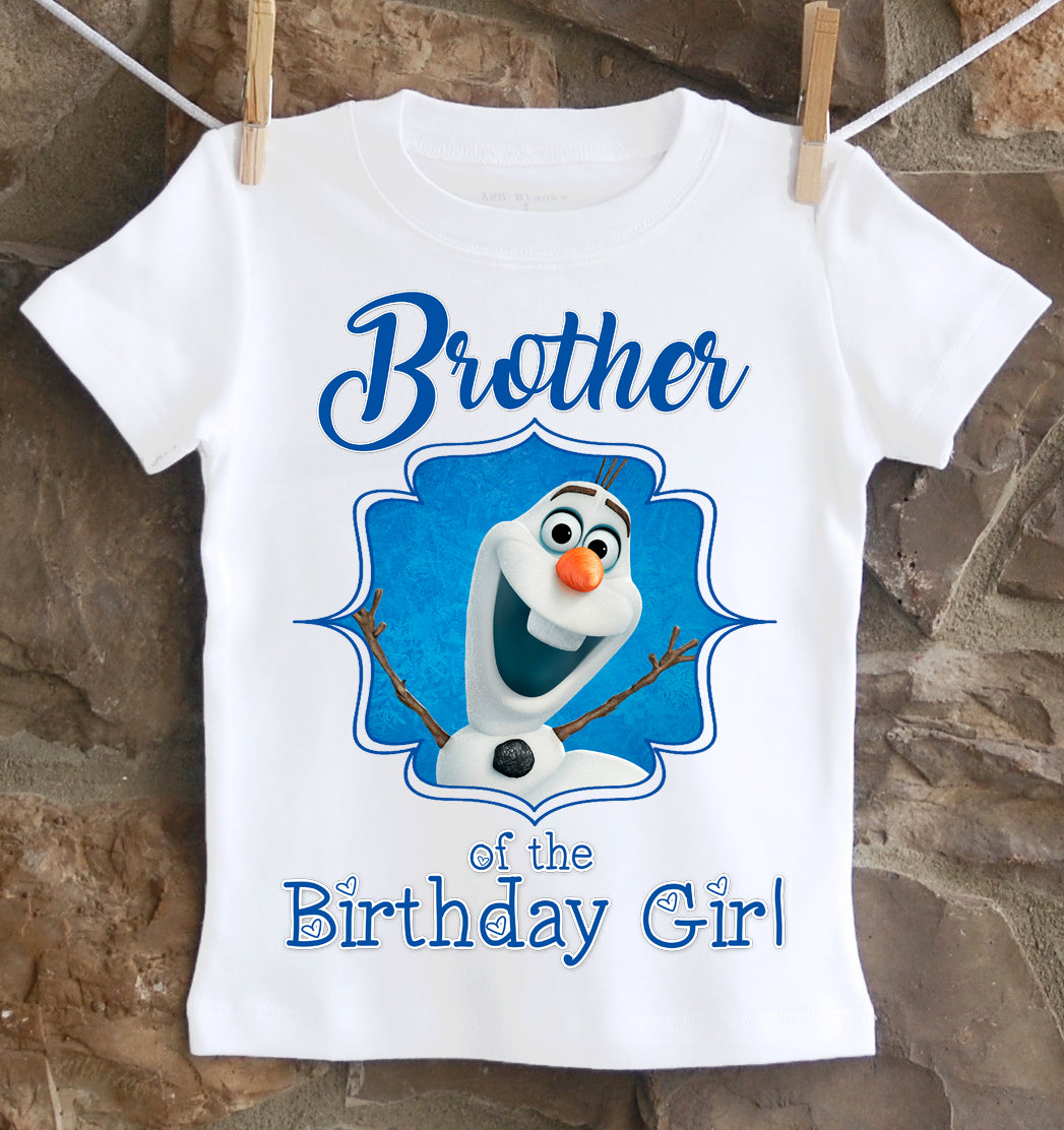 Frozen Brother Birthday Shirt