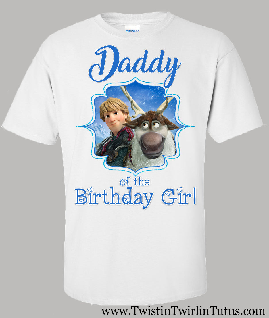 Frozen Dad Birthday Shirt