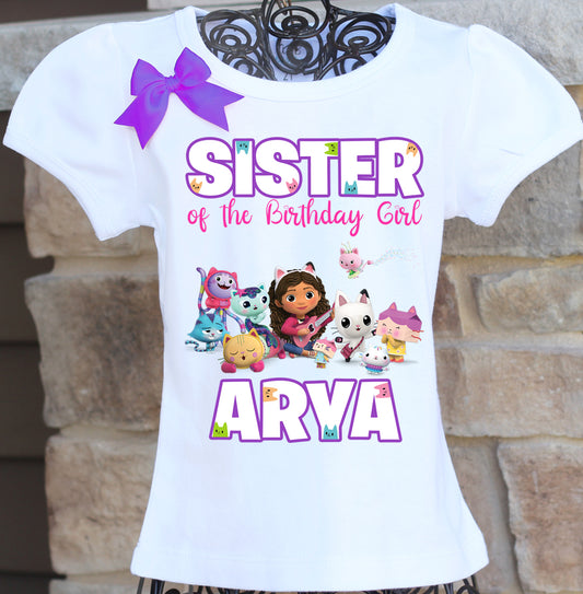 Gabby's Dollhouse Sister Shirt