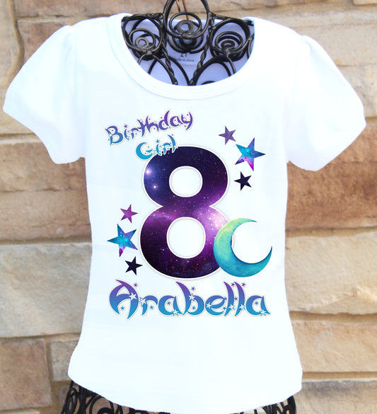 galaxy birthday shirt