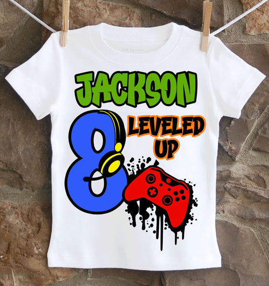 Gamer birthday shirt