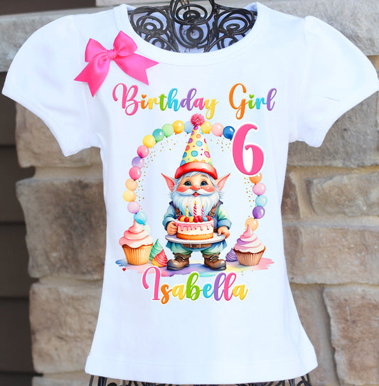 Gnome Birthday Shirt