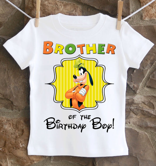Mickey Mouse Brother Birthday Shirt