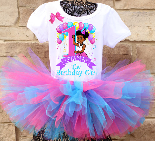 Gracie's Corner Birthday Tutu Outfit