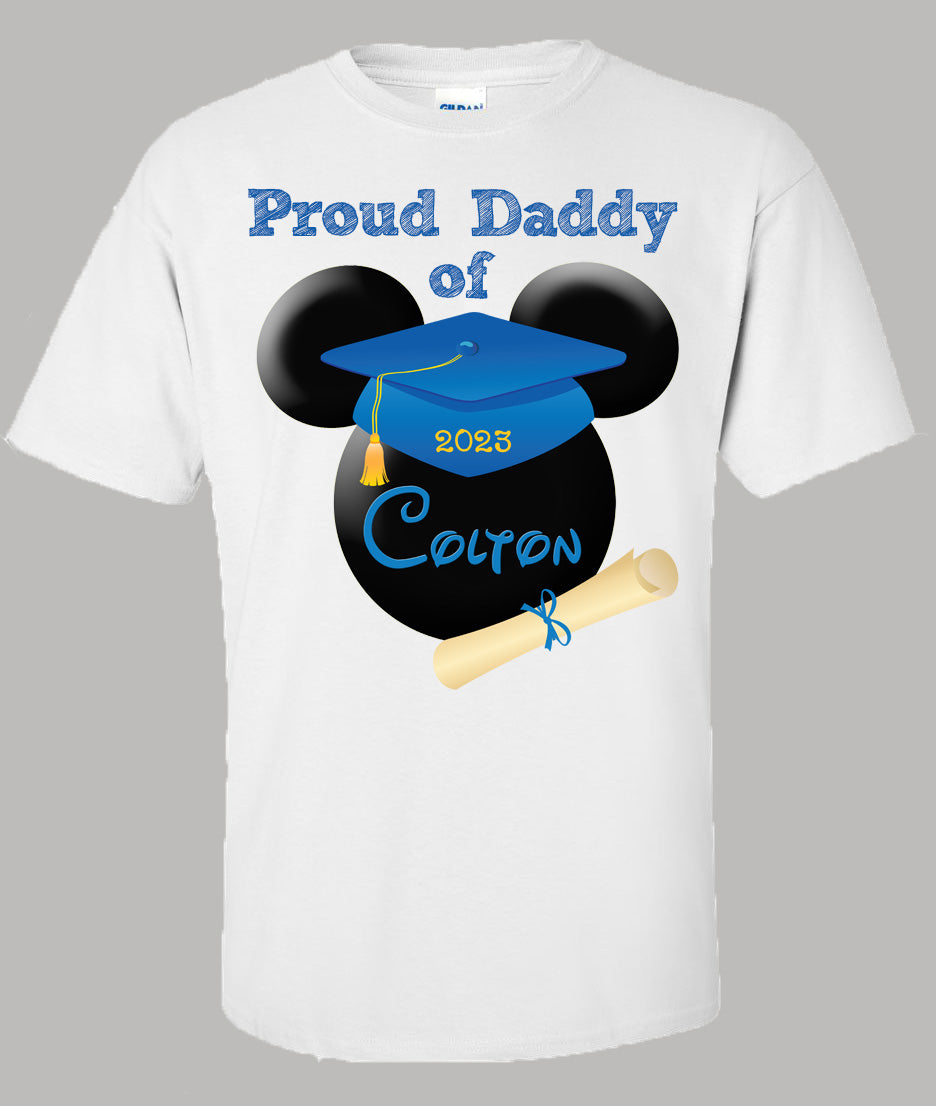 Mickey Graduation Daddy shirt