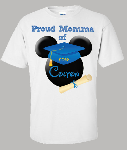Mickey Graduation Mom shirt