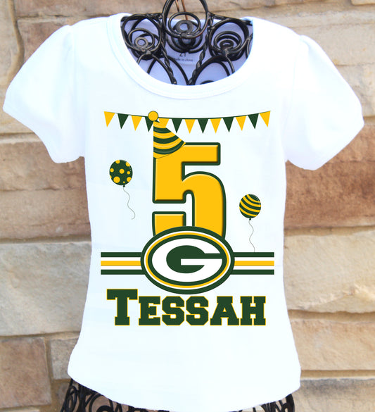 Green Bay Packers Birthday Shirt