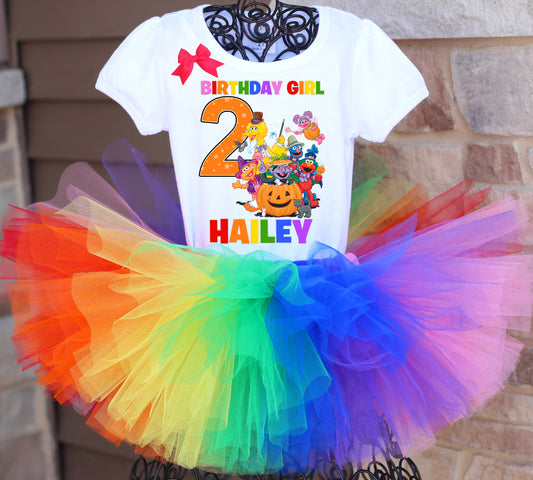Halloween Sesame Street Birthday outfit