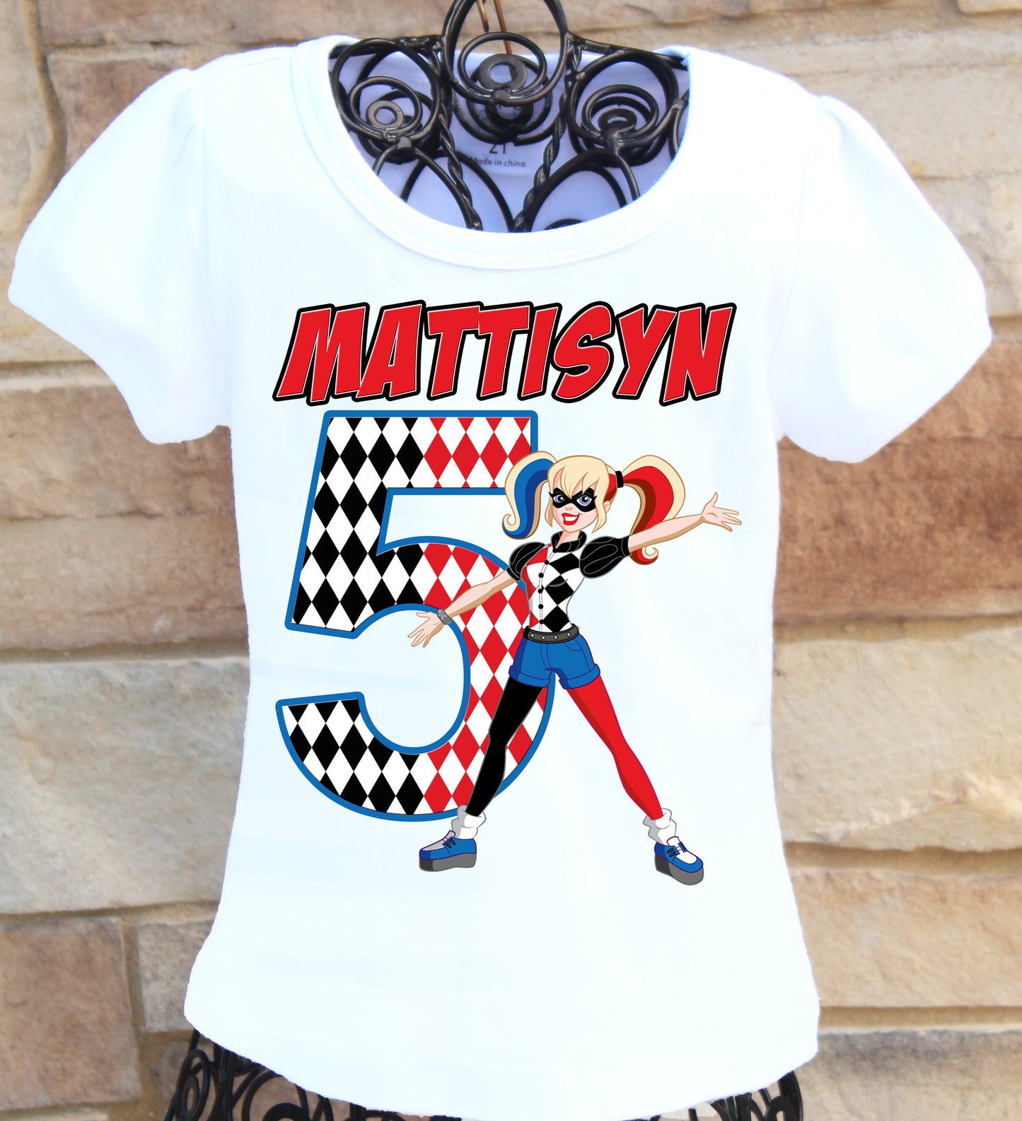 Harley Quinn Birthday Shirt