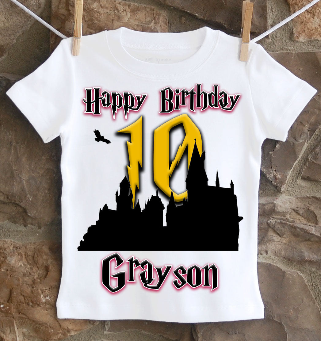 Hogwarts Birthday Shirt